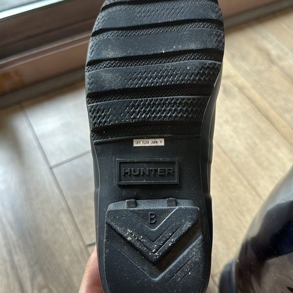 hunter boots with socks - Picture 10 of 12